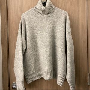 AMI oversized turtleneck unisex sweater